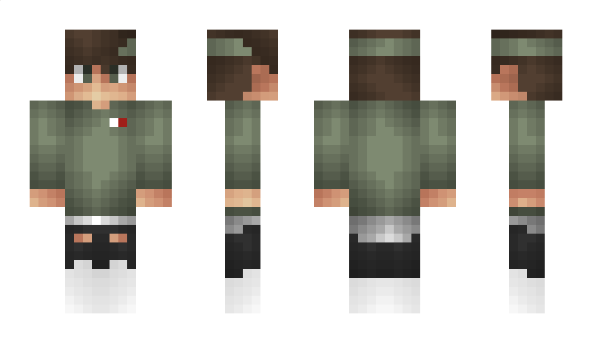 gezeigt Minecraft Skin