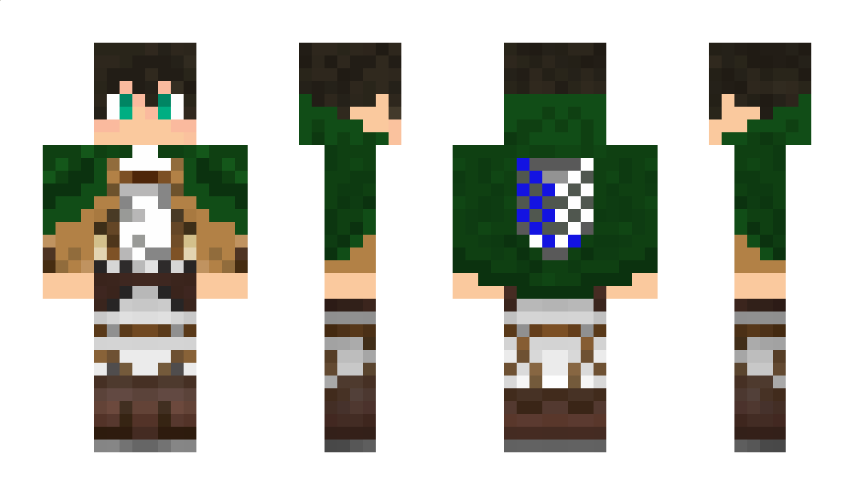 BlueStripes Minecraft Skin