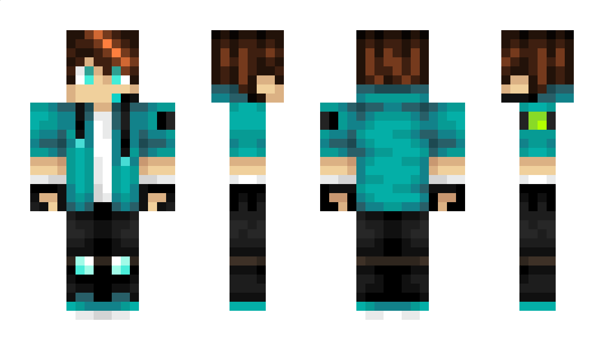 DiamondGamerAsh Minecraft Skin