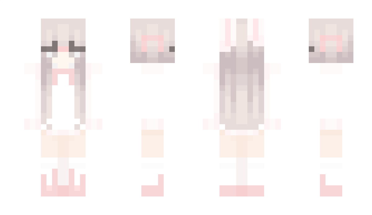 PinkBobaBunny Minecraft Skin