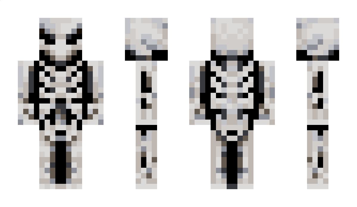 Skeletonne Minecraft Skin