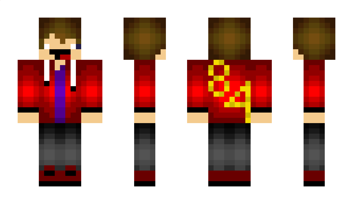 AlphaMau Minecraft Skin