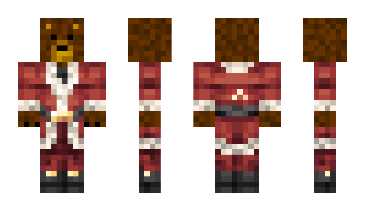 BearInSuit Minecraft Skin