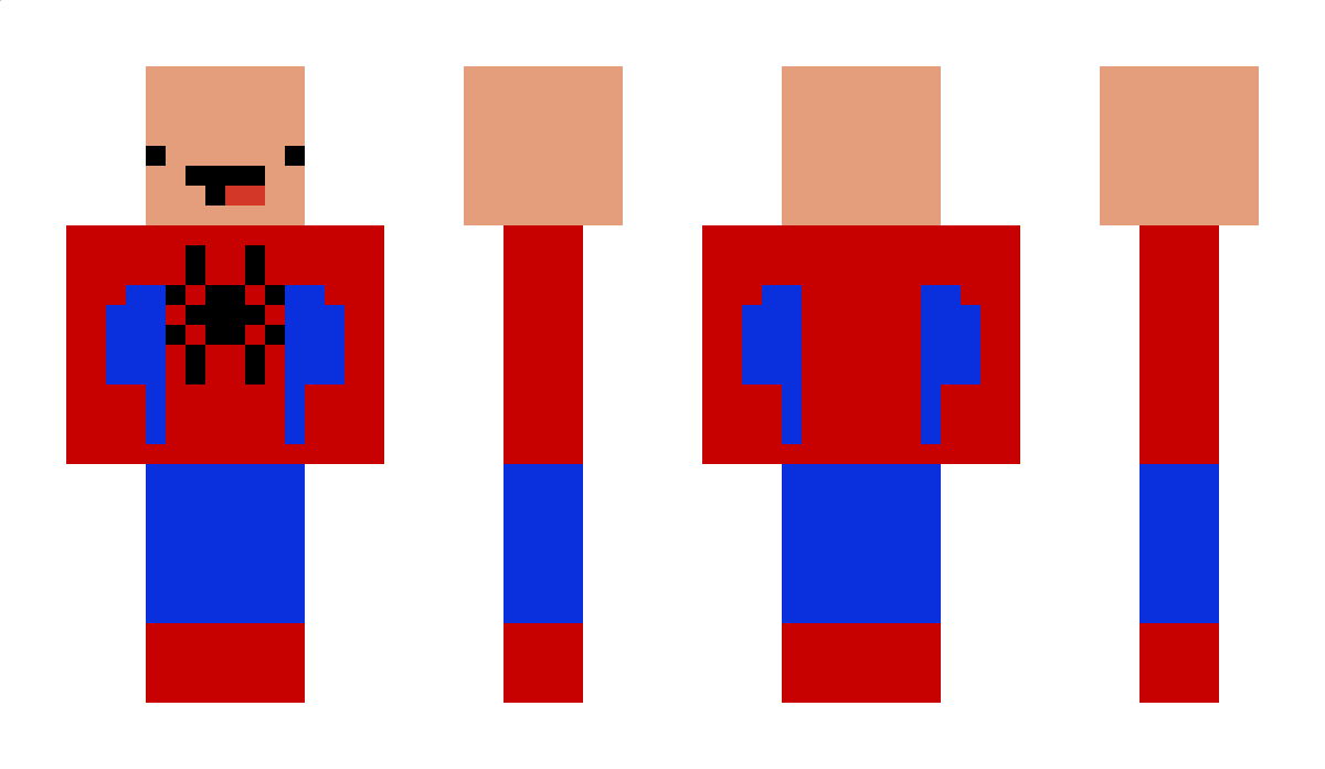 SpooderMan69 Minecraft Skin