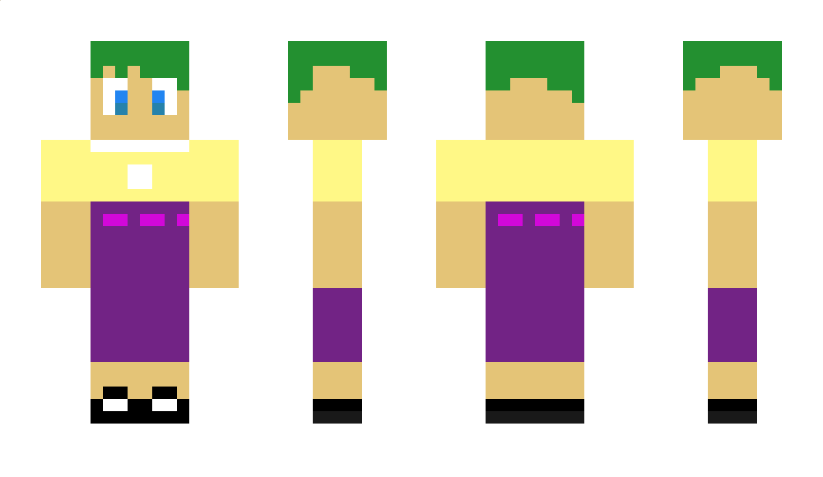 PhineasAndFerb Minecraft Skin