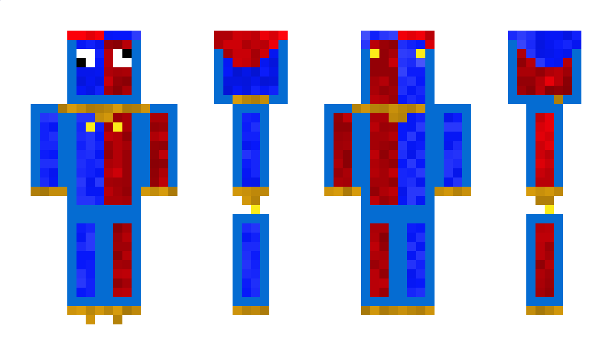 SquareMan15 Minecraft Skin