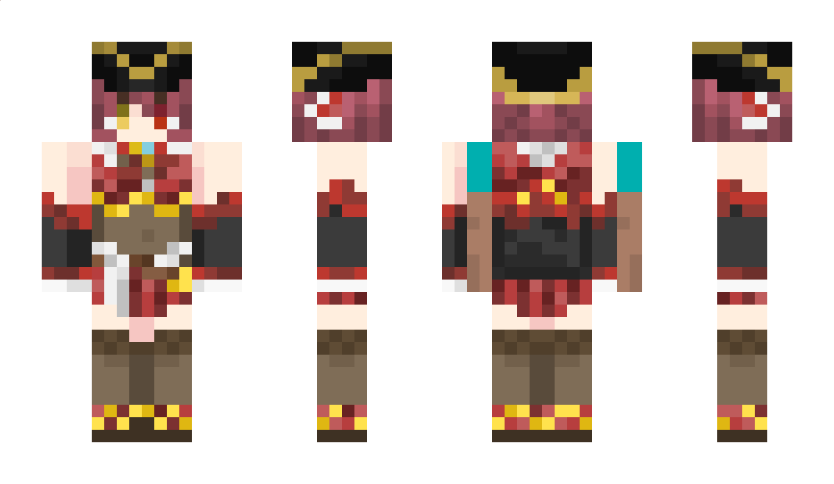 MarineHoushou Minecraft Skin