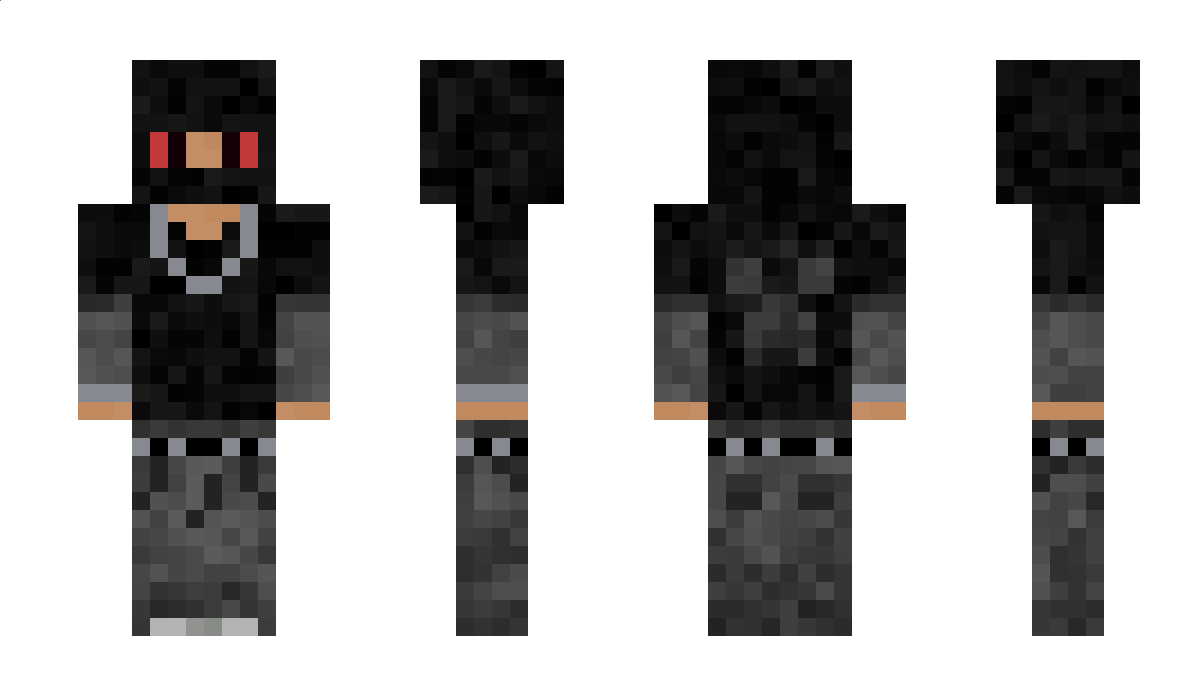 10Silver Minecraft Skin