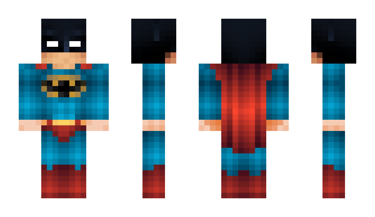 Super_Batman Minecraft Skin