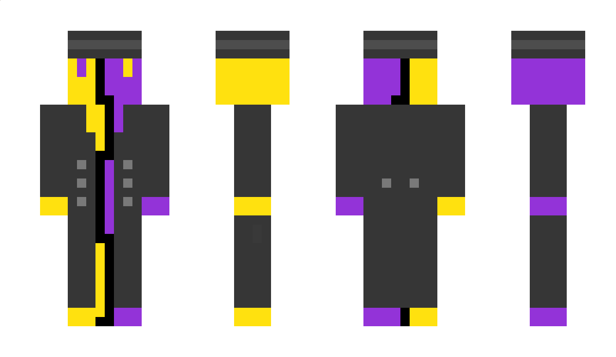 PurpleandYellow Minecraft Skin