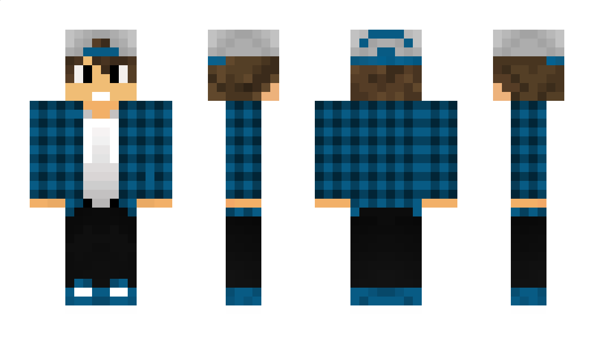 Ciemny Minecraft Skin