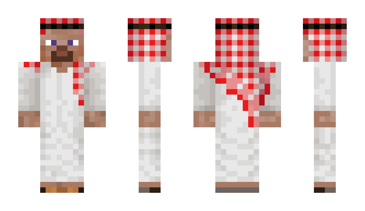 ArabicSteve Minecraft Skin