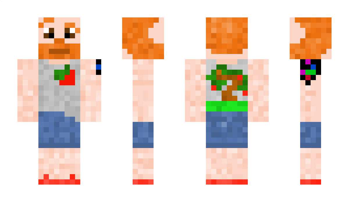 RedbeardHipster Minecraft Skin