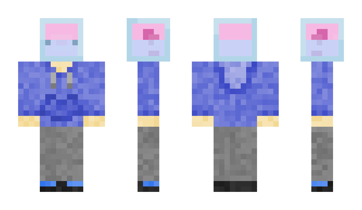 BottledAxolotl Minecraft Skin