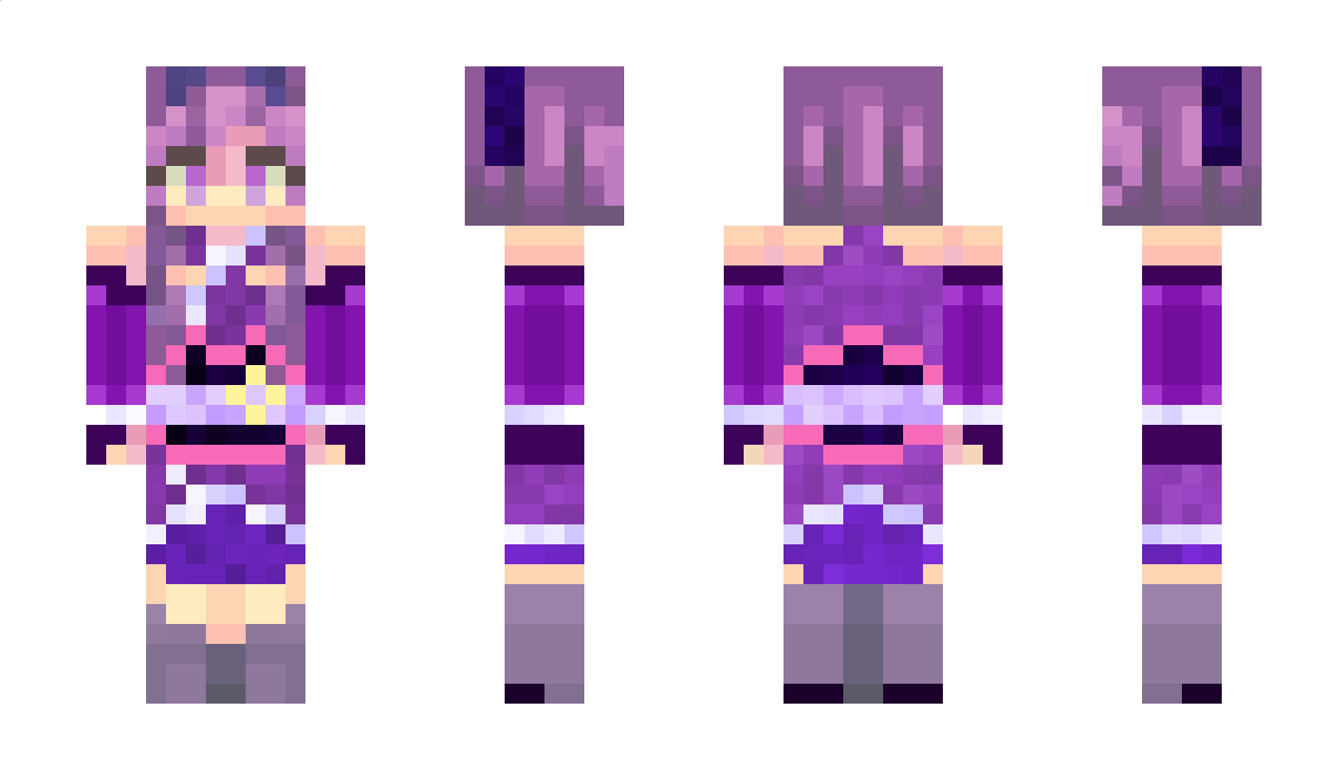 BunnyJaxPurpur Minecraft Skin