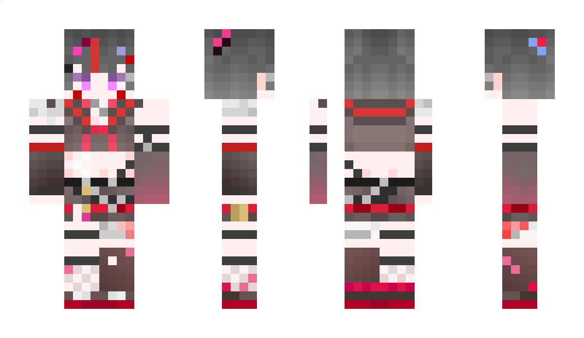 YurikoVtb Minecraft Skin