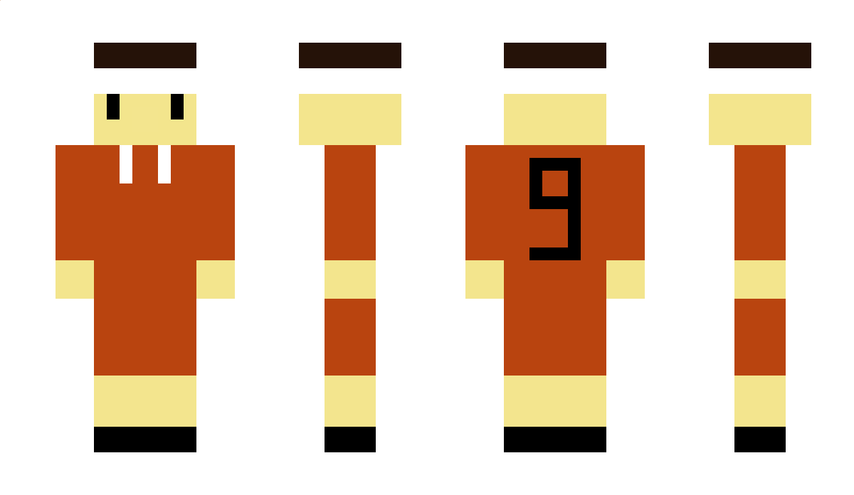 KuminekGLUPI Minecraft Skin