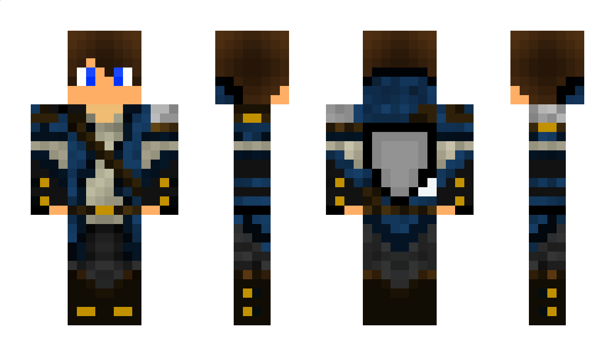 Blauwaal Minecraft Skin