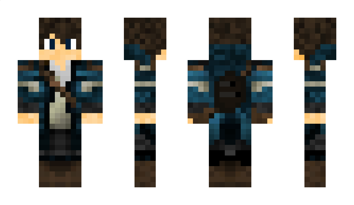 Pixellated Minecraft Skin