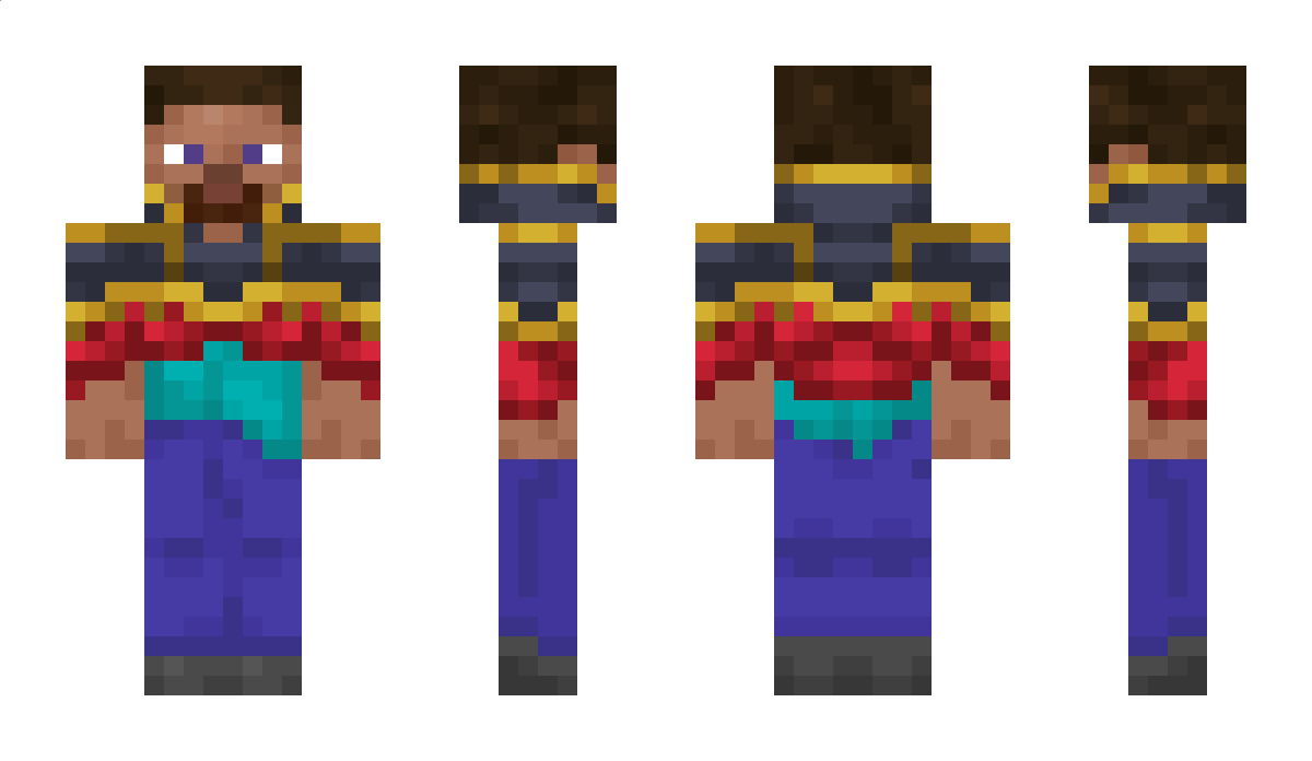 AquaZetAyy Minecraft Skin