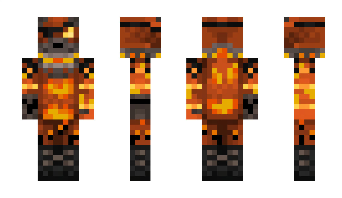 BrokenHeater Minecraft Skin