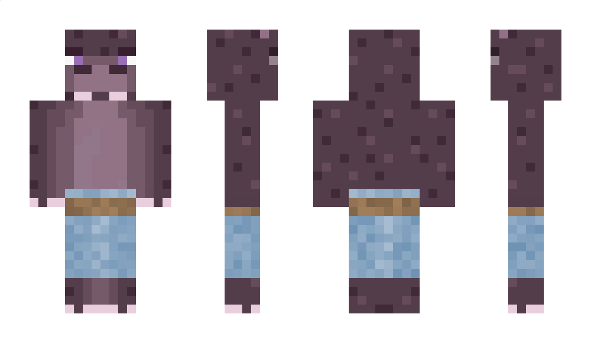 hippopotames Minecraft Skin