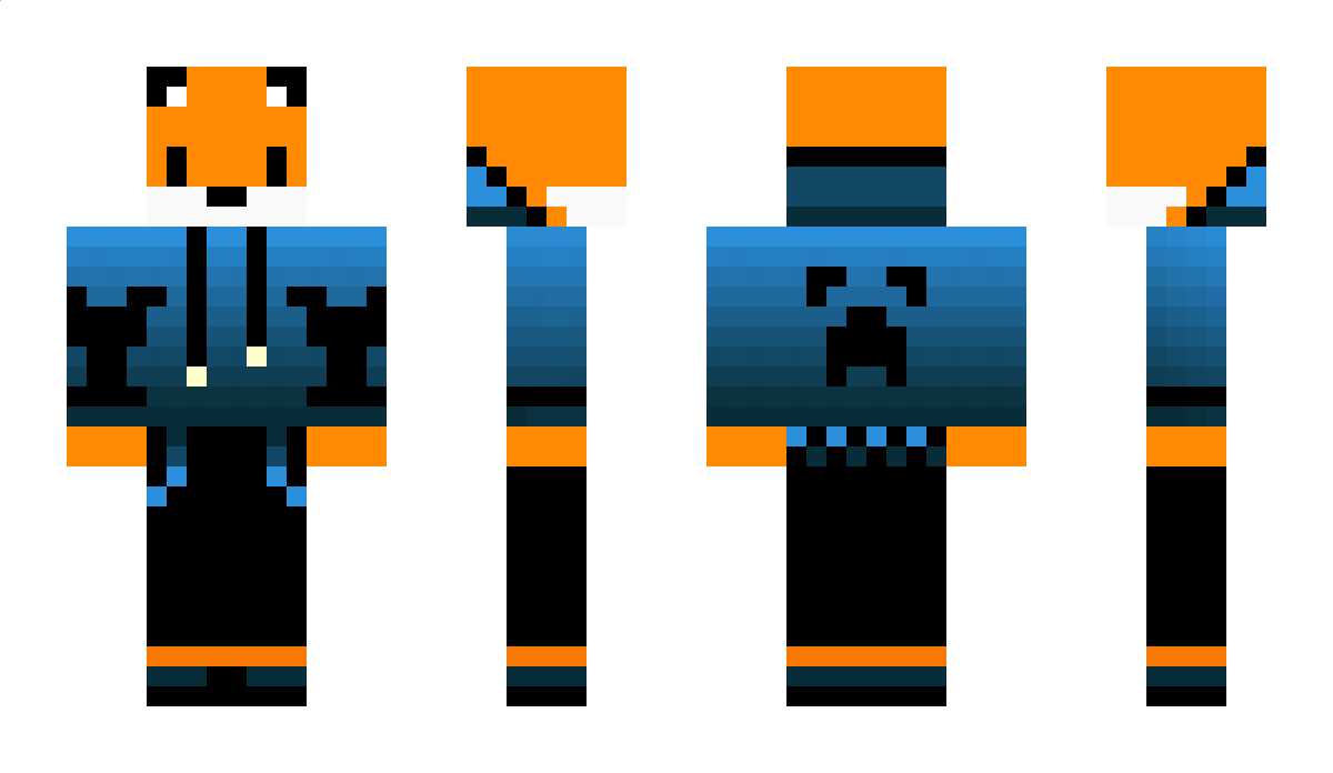 FoxHappy17 Minecraft Skin