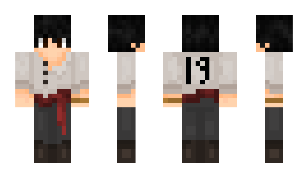 dixneuf0001 Minecraft Skin