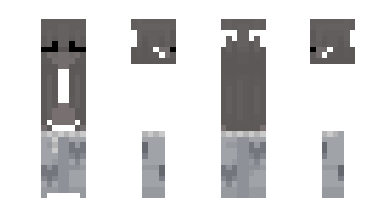 wstydliwosc Minecraft Skin