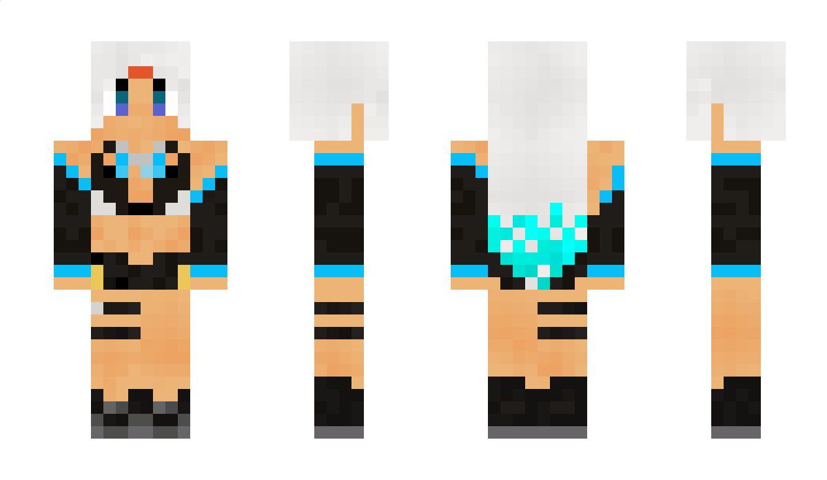 DESTROYGIRL Minecraft Skin