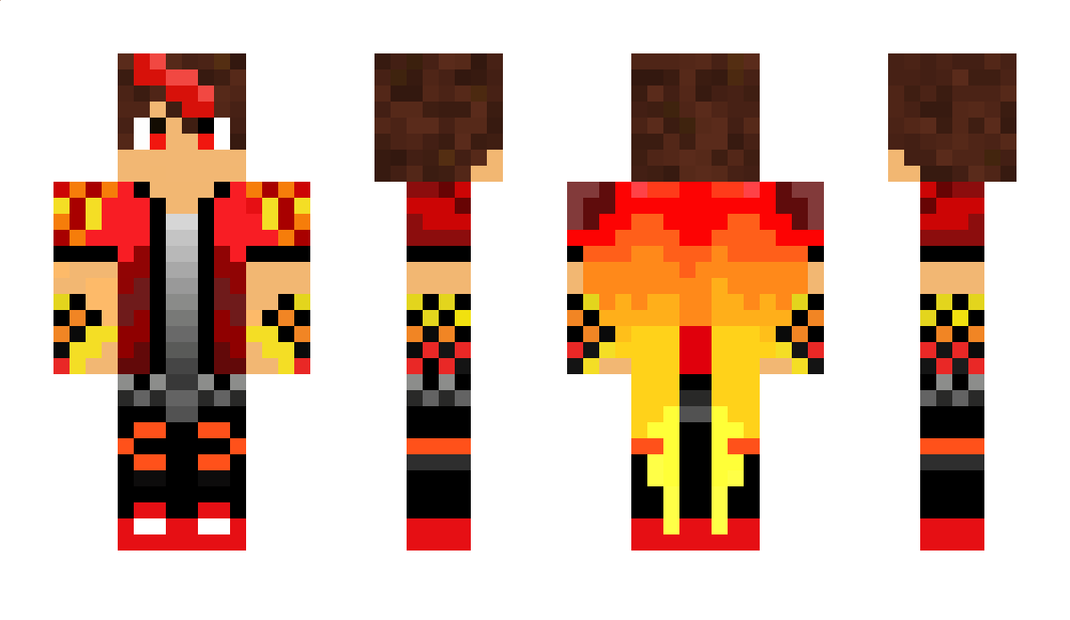 FireElementGamer Minecraft Skin