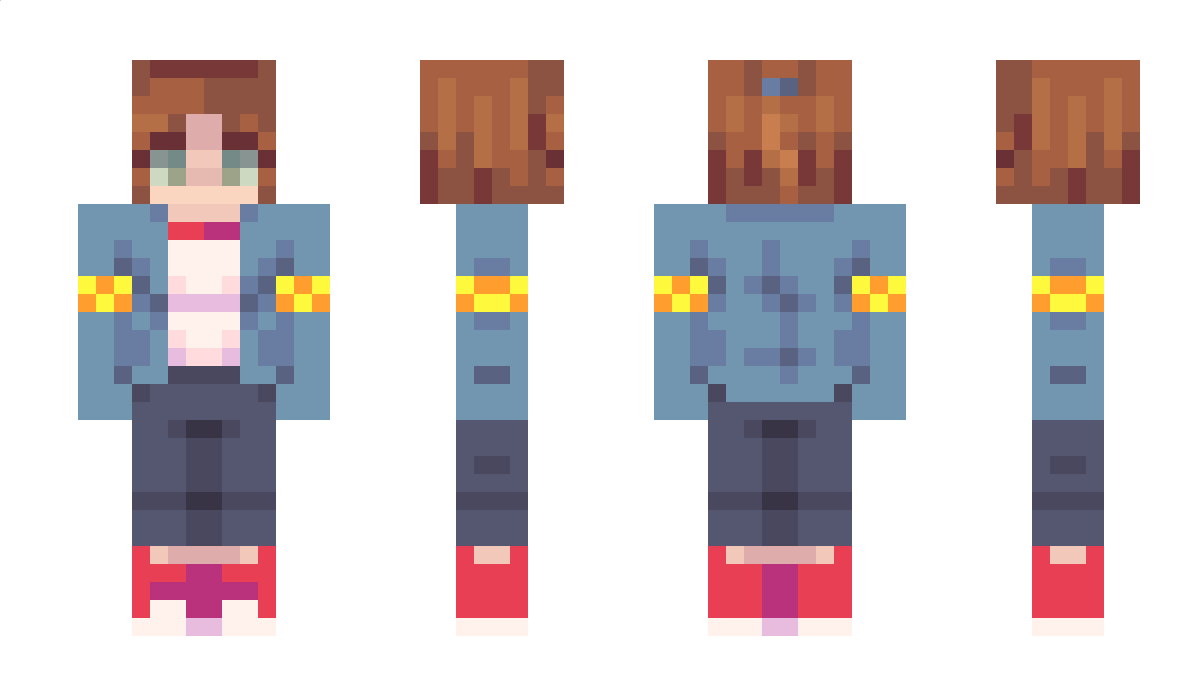 SadieSink Minecraft Skin