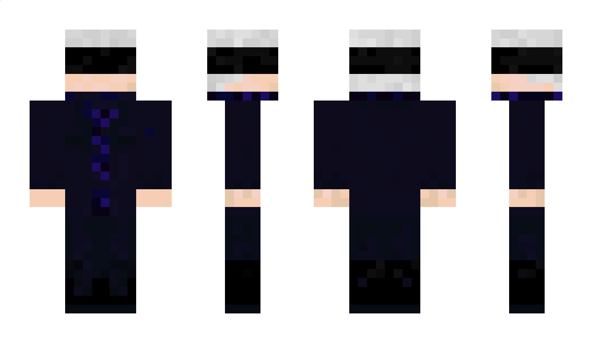 senseiGOJO Minecraft Skin