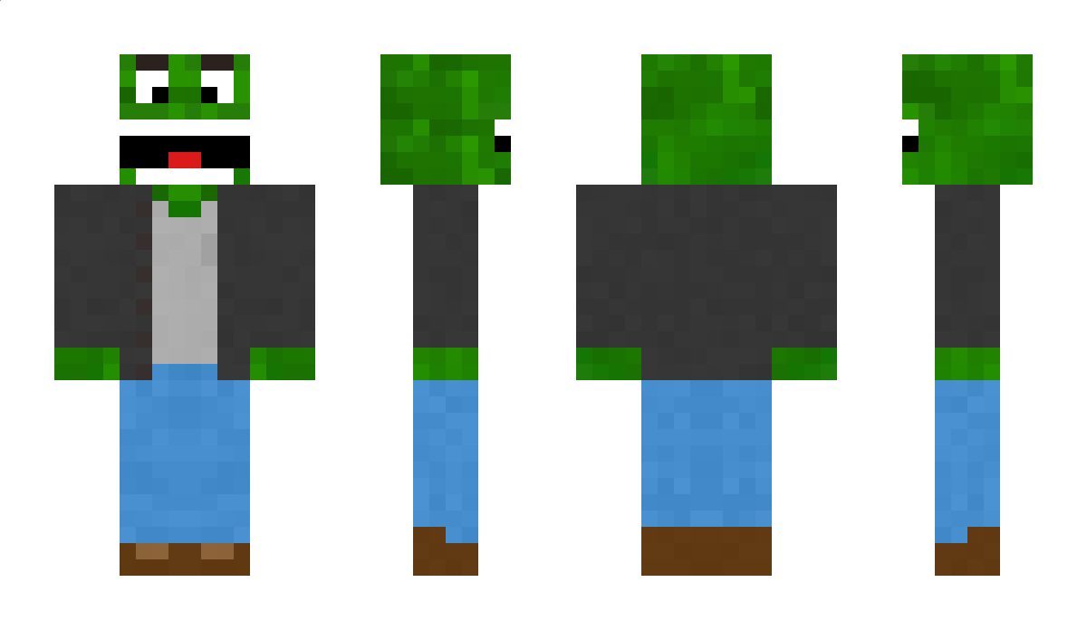 Knitting Minecraft Skin