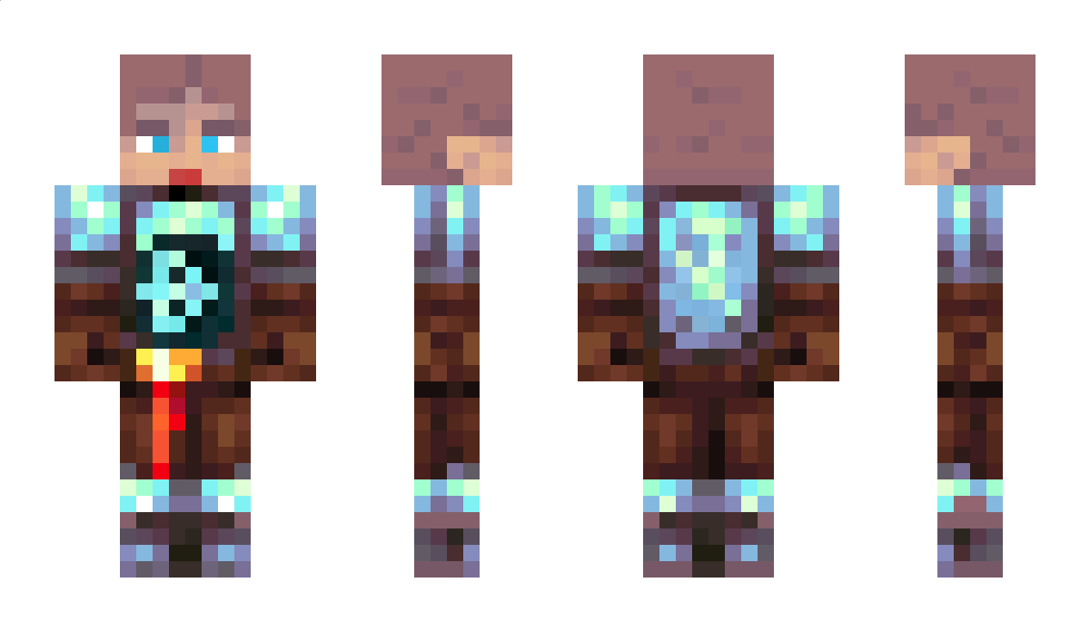 BlueSnide Minecraft Skin