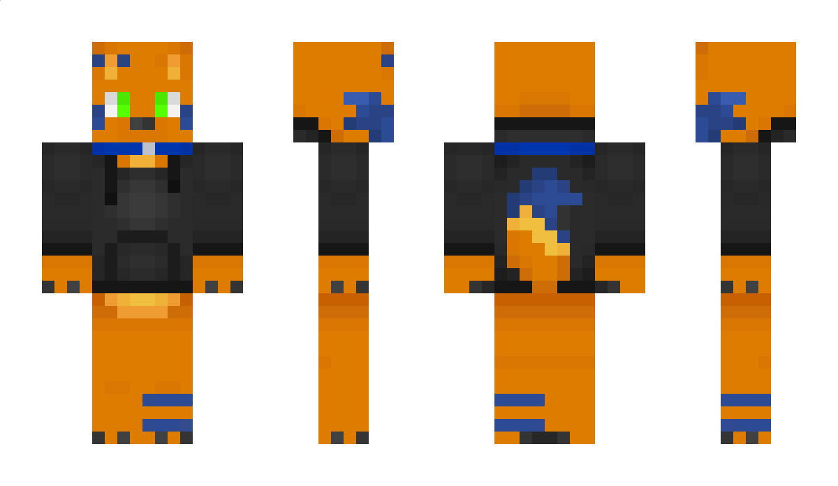 BlazeTheWolf55 Minecraft Skin