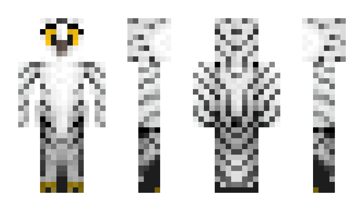 Schneeeule_ Minecraft Skin