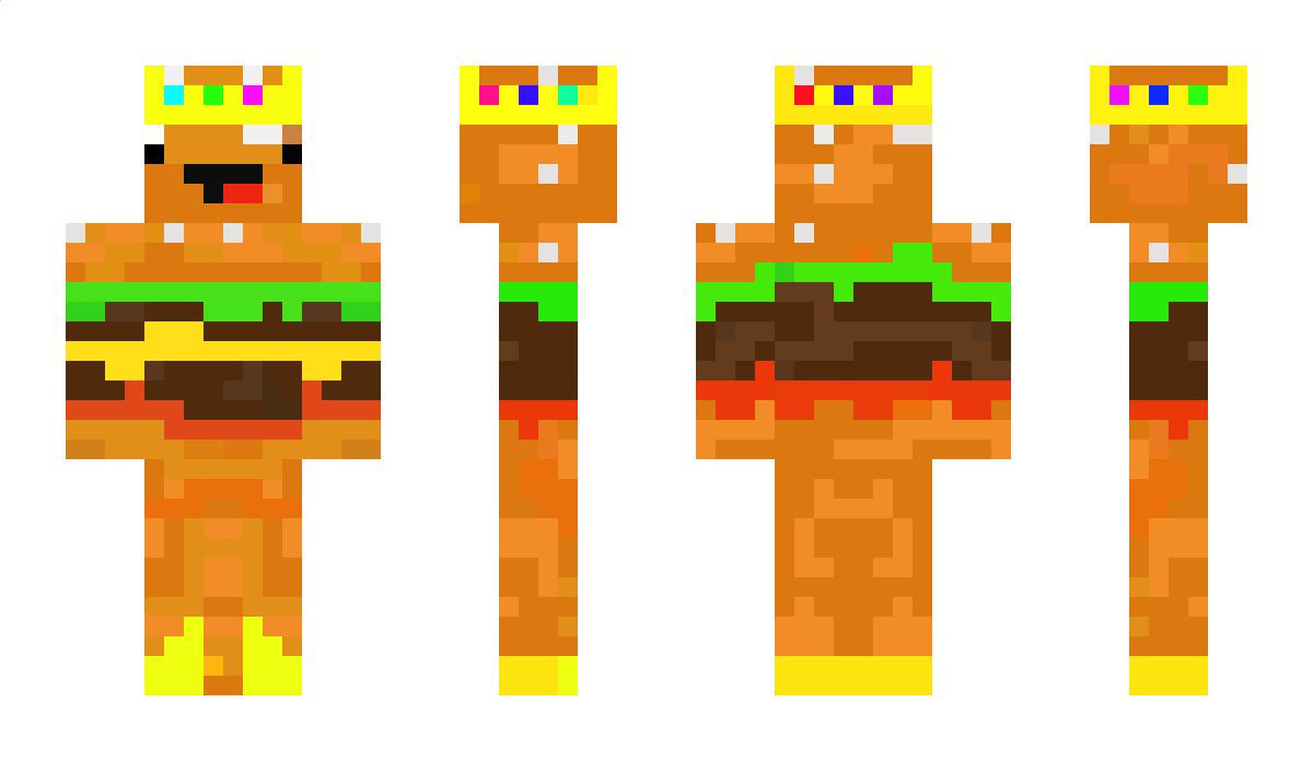 LazyBurger Minecraft Skin