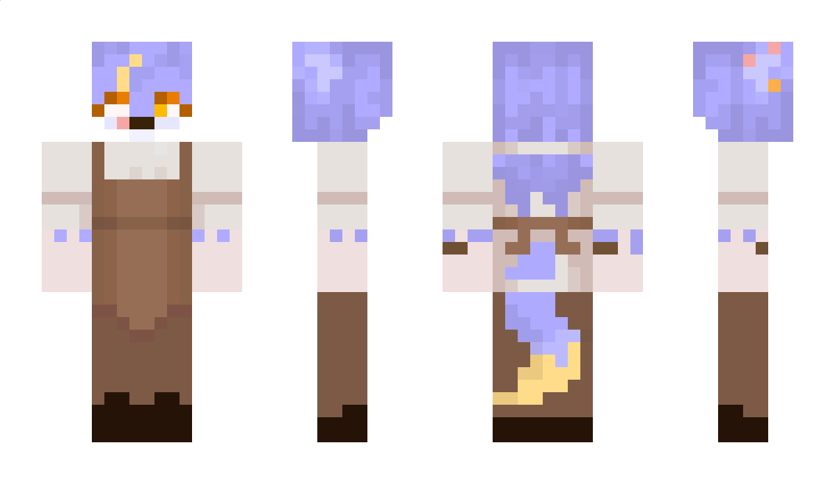 SunshineBlueWolf Minecraft Skin