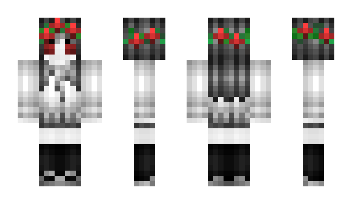 AFlowerInGray Minecraft Skin