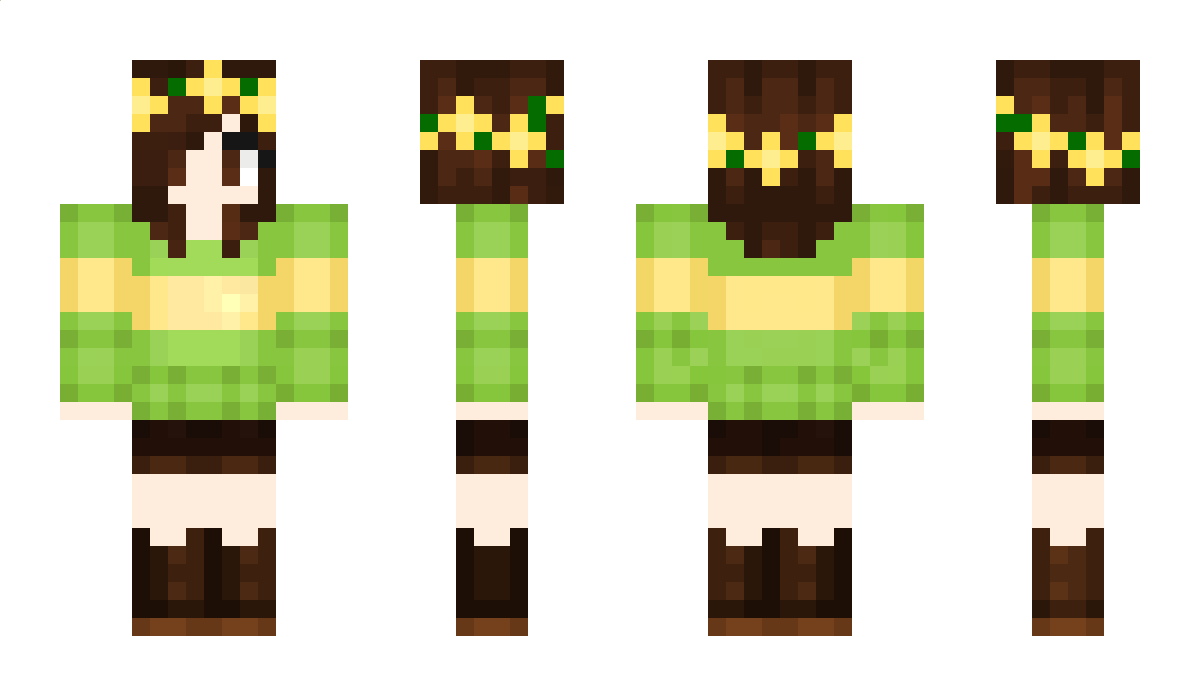 CharaUndertale Minecraft Skin