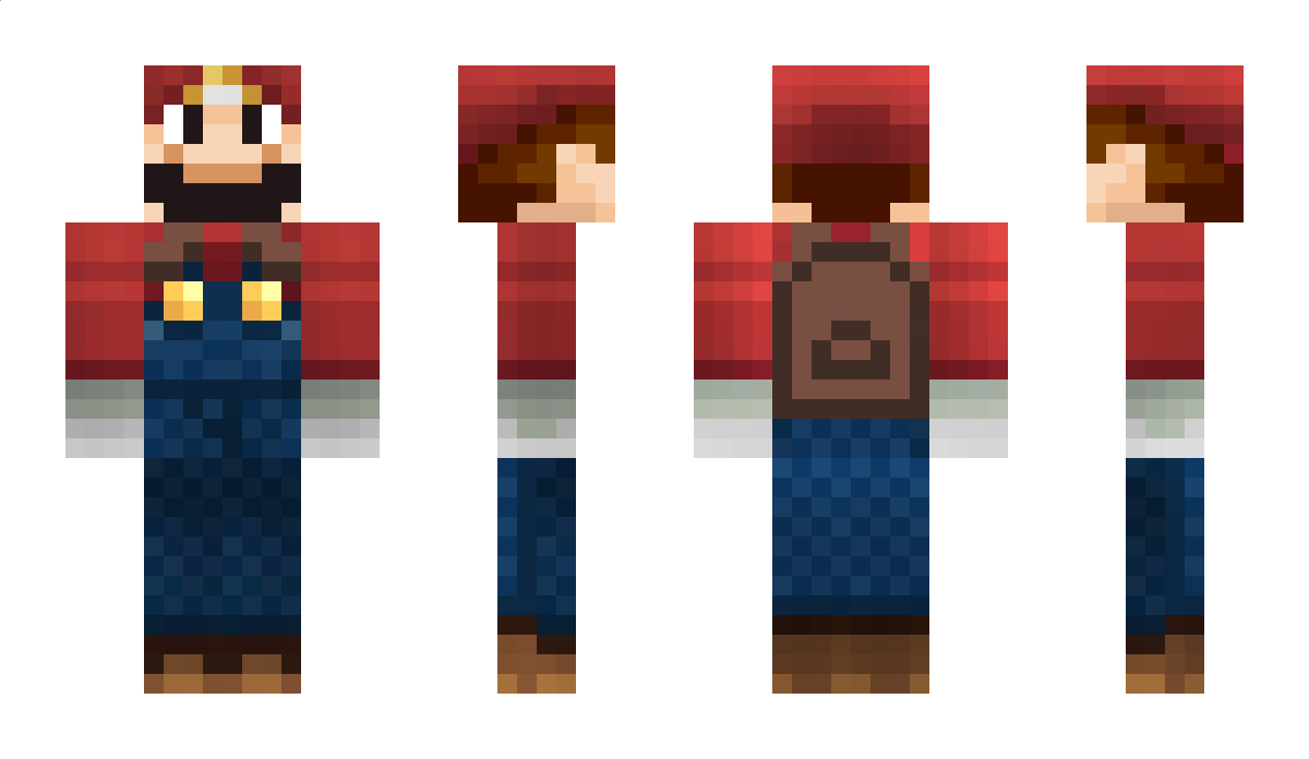 MarioWorldCraft Minecraft Skin