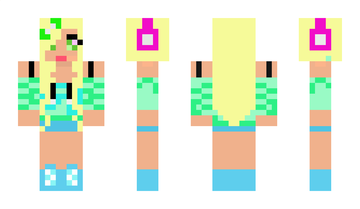 Natlan Minecraft Skin