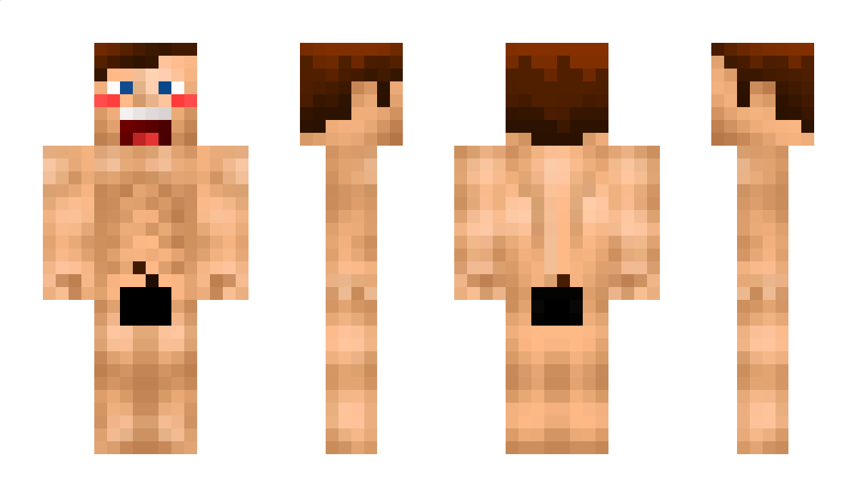 1x2 Minecraft Skin