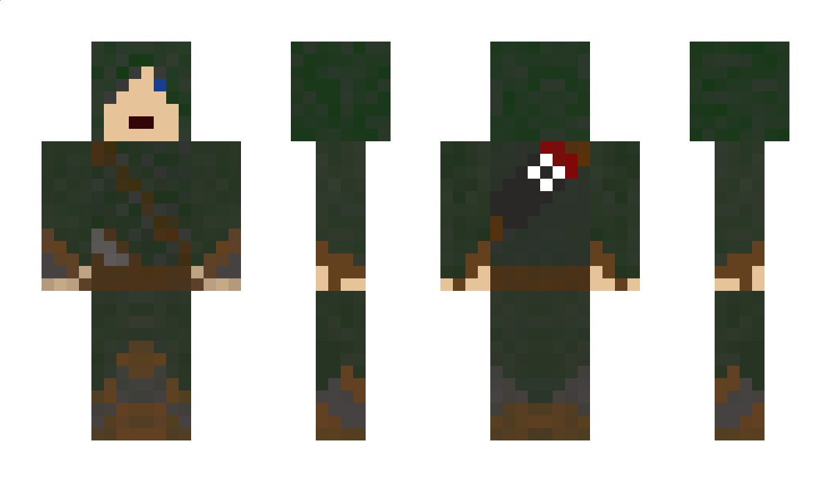 WrongAardvark Minecraft Skin