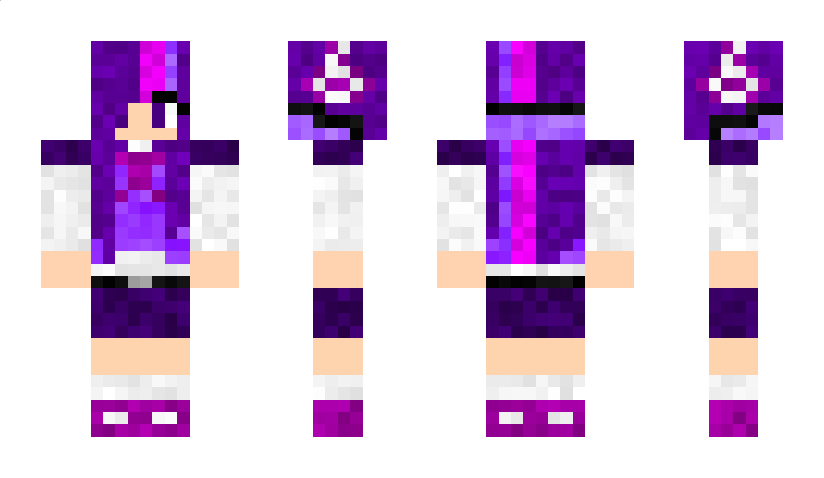 PurpleSky Minecraft Skin