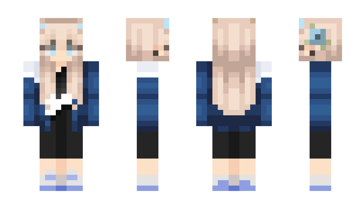 BluuGaming Minecraft Skin