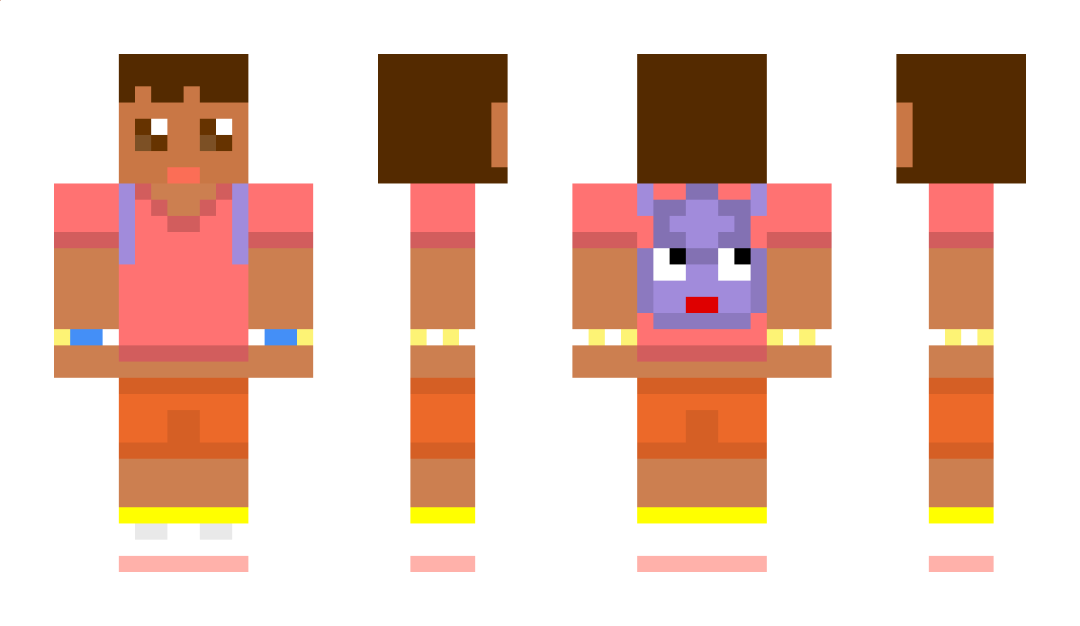 DoraTheExplorer Minecraft Skin