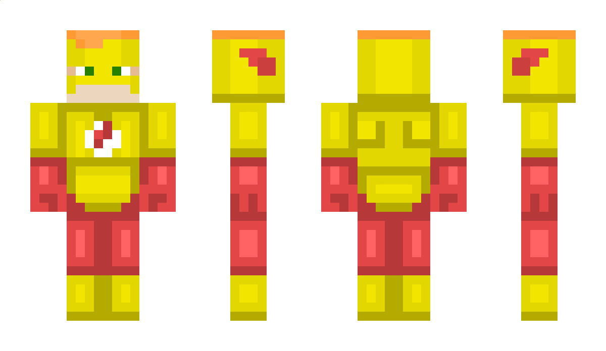 KidFlash Minecraft Skin