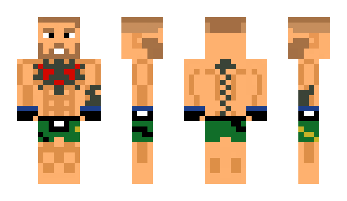 ConorMcGregor Minecraft Skin